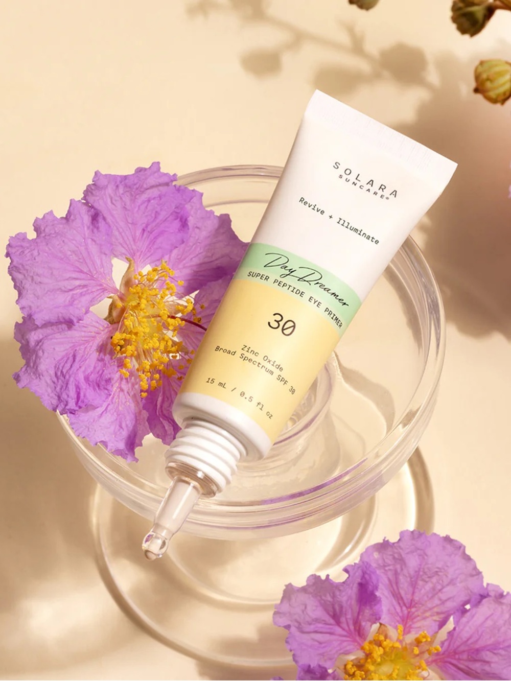Solara Day Dreamer Super Peptide Eye Primer, SPF 30